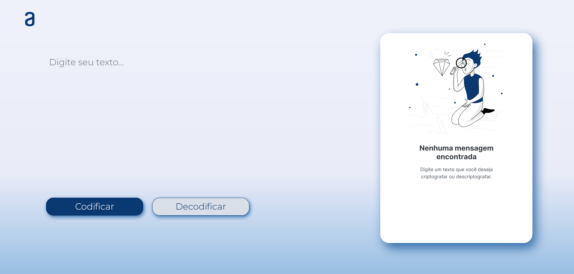 Mockup site Codificador